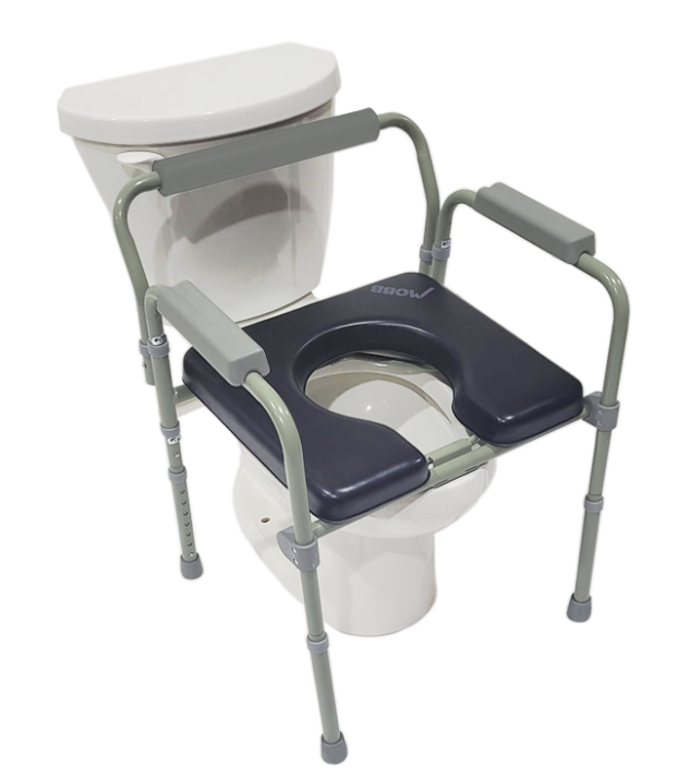 Padded Folding Stationary Commode – Performance Mobility & Home ...