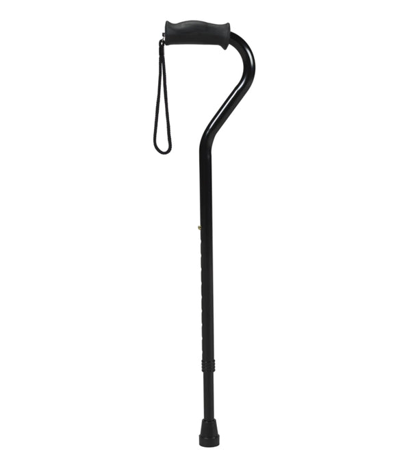 Soft Silicone Handle Offset Adjustable Cane