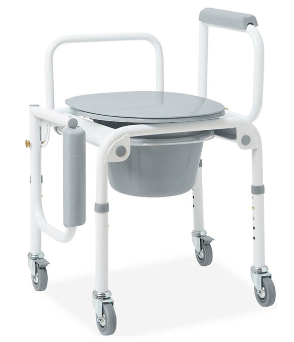 Wheel Commode Drop Arm Wheel Commode – Performance Mobility & Home Healthcare Solutions
