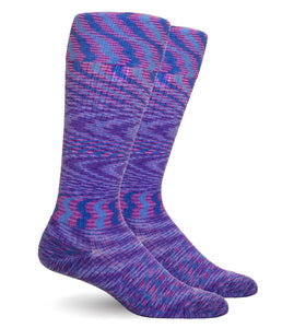Space Dyed Cotton Purple/Blue - Energy Socks
